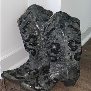Black Cowgirl Boots